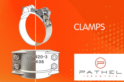 For the assembly of your hoses: Pathel clamps