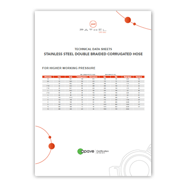 stainless-steel-double-braided-corrugated-hose-data-sheets